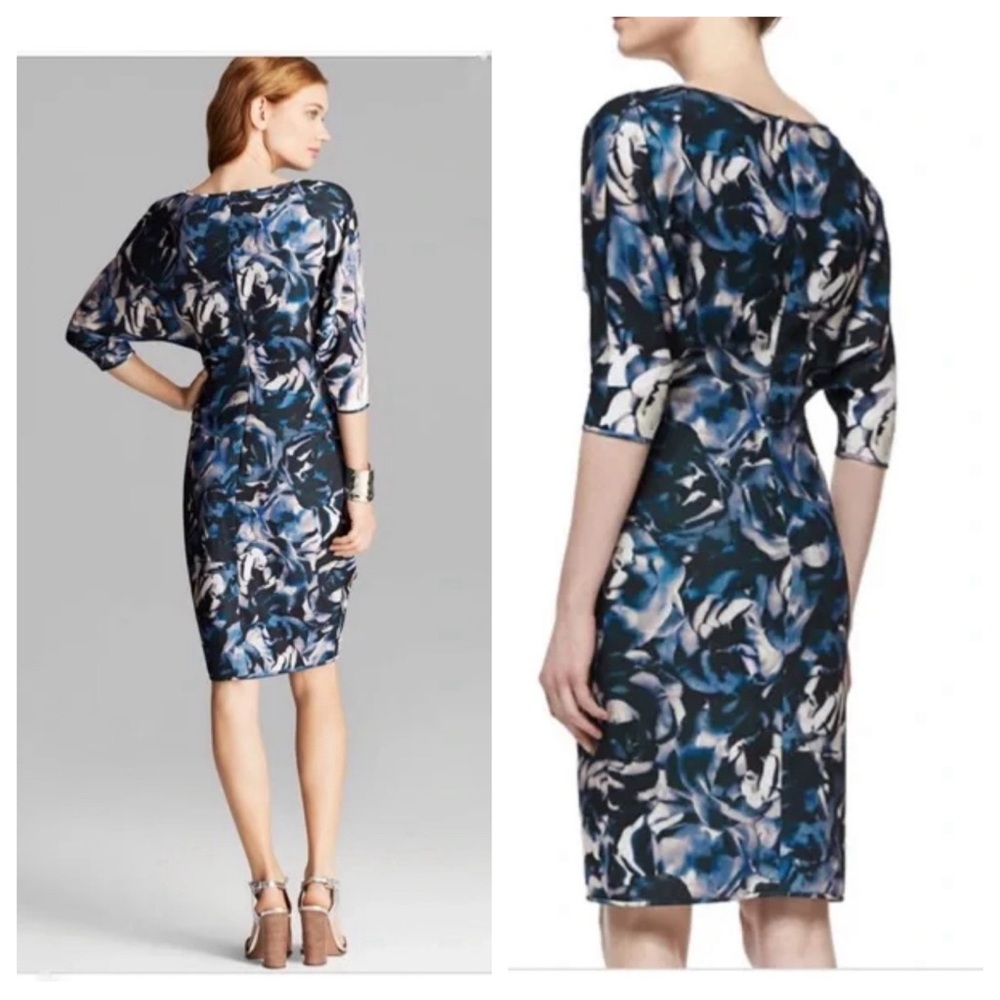 Black Halo Floral Sheath Dress - Picture 2 of 9